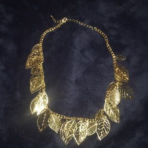 Gold Leaf Necklace